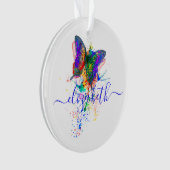 Éclaboussure de papillon personnalisée   (devant)