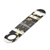 Éclaboussure de peinture d'or de Faux sur le (Dos Angle)