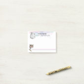 Éclaboussure de post-it de psychologue d'école (Sur un bureau)