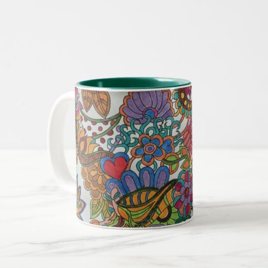 Éclaboussure de tasse de couleur (Devant gauche)