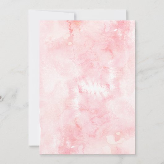 Éclaboussure des invitations | de baptême et (Dos)