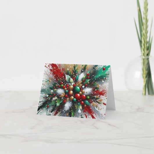 Éclaboussures de Noël / Éclats blancs (Devant)