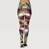 Éclair Arc-en-ciel Leggings spectaculaires (Dos)