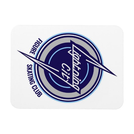 Éclair City Magnet de voiture 1 (Horizontal)