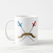 Éclair de la tasse en acier (Gauche)