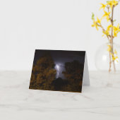 Éclair de nuit en Floride Cartes de notes (Fleur jaune)