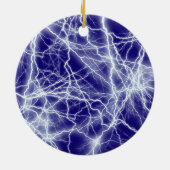 Éclair électrique étincelles céramique ornement ro (Dos)