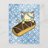 Eclair Kat Briefkaart (Voorkant)