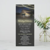 Éclairage à chaîne de ferme Programmes de mariage  (Debout devant)