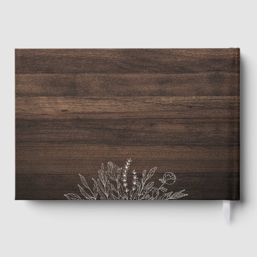 Éclairage à cordes de bois rustique Mariage à huil (Verso)