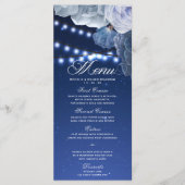 Éclairage à cordes étoiles Menu Élégant Bleu (Devant)