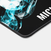 Éclairage bleu brillant des flammes triangles Mono (Coin)