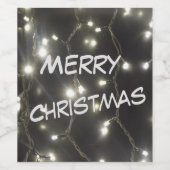 Éclairage d'argent scintillant Jeu de Étiquettes d (Étiquettes simples)