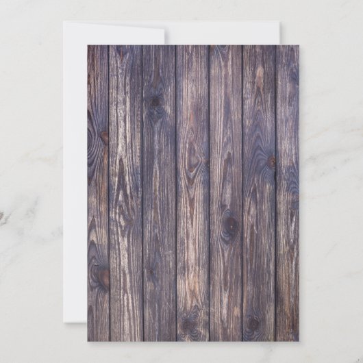 Éclairage de chaîne Faire-part de mariage Arrière (Dos)