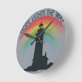 Eclairage de la façon horloge murale unique horlog (Angle)