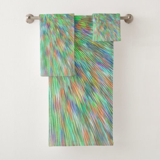 Éclairage de l'arc-en-ciel vert émeraude (En situation)