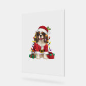 Éclairage de Noël Cavalier roi Charles Spaniel Chi (Angle)