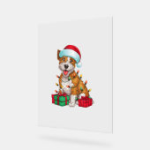 Éclairage de Noël Chapeau Cardigan Welsh Corgi Chi (Angle)