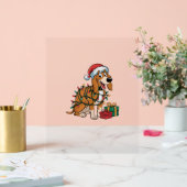 Éclairage de Noël Père Noël Treeing Walker Coonhou (Mariage)