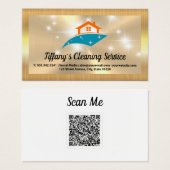 Éclairage du logo de la maison propre | Métallique (Devant & derrière)