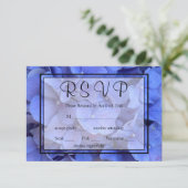 Eclairage fleuri bleu élégant hydrangées RSVP (Debout devant)