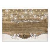 Éclairage Mariage Sur Le Bois (Devant horizontal)