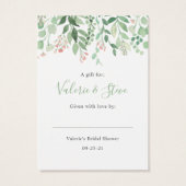 Éclairage rustique Pas d'enrobage Douche étiquette (Dos)