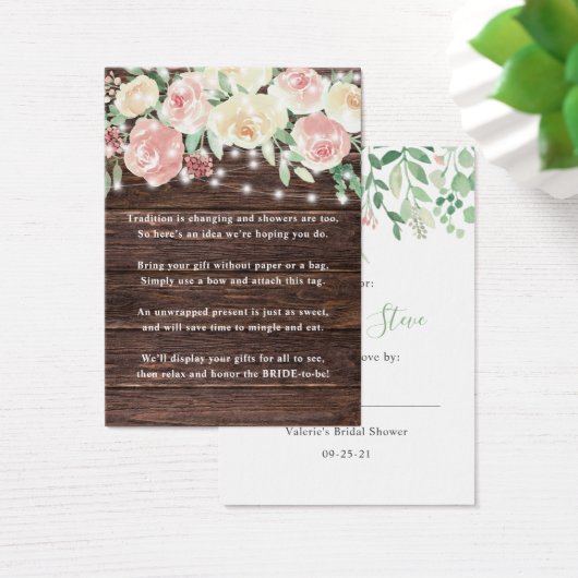 Éclairage rustique Pas d'enrobage Douche étiquette (Bureau)