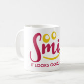 Éclaircissez votre journée d'une tasse de sourire  (Devant gauche)