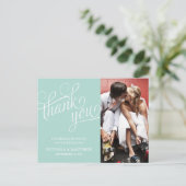 ÉCLAIRÉ | CARTE POST MERCI MARIAGE (Debout devant)