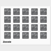 ÉCLAIRÉ | ÉTIQUETTE MERCI MARIAGE (Feuille)