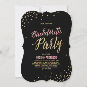 Éclairer   Bachelorette Party Invitation
