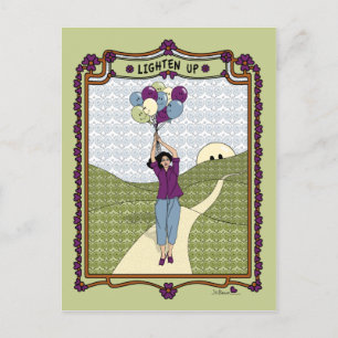 Éclairer la carte postale A_