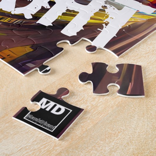 Éclairer La Nuit 1 - Puzzles De Couleur Vive (Côté)