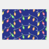Éclairer Les Fêtes Envelopper Papier 3 Feuilles (Devant 2)