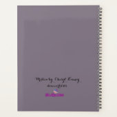 Éclairer mon chemin tous les jours Planificateur h (Dos)