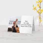 Éclairer sa journée : Carte photo de la fête des p (Fleur jaune)