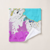 éclat de couleur (Gant de toilette)