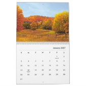 "ÉCLAT DE L'AUTOMNE" CALENDRIER 12 MOIS 2027 (Jan 2027)