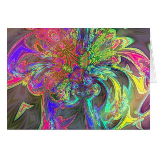 Éclat lumineux de couleur - saumon et indigo Deva (Devant horizontal)