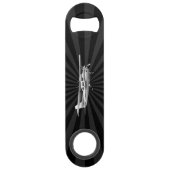 Éclat volant de noir de silhouette de Cessna (Devant)