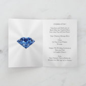 Éclatement croisé de la carte d'anniversaire de (Intérieur)