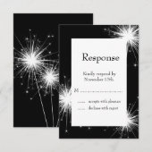 Éclatement des éclaboussures RSVP (noir) (Devant / Derrière)