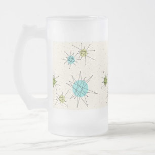 Éclats atomiques Iconiques Frosted Glass Mug