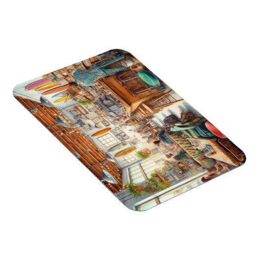 Eclectic Cafe in de Mok van San Diego Magneet (Rechterzijde)