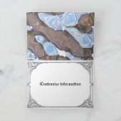 Eclectic Framed foto aanpasbaar Feestdagen Kaart (Binnen)