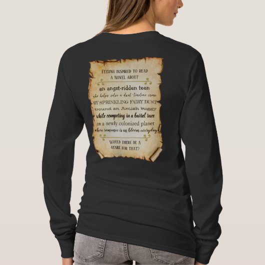 Eclectic Reader T-shirt (Achterkant)