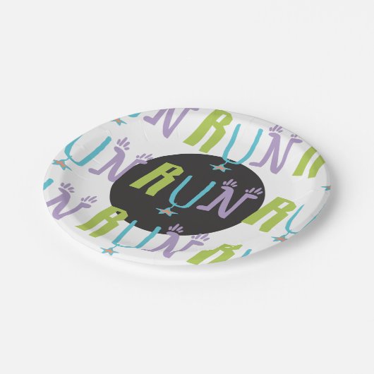 Eclectic RUN | Bord "Papier met eigen thema" (Gekanteld)