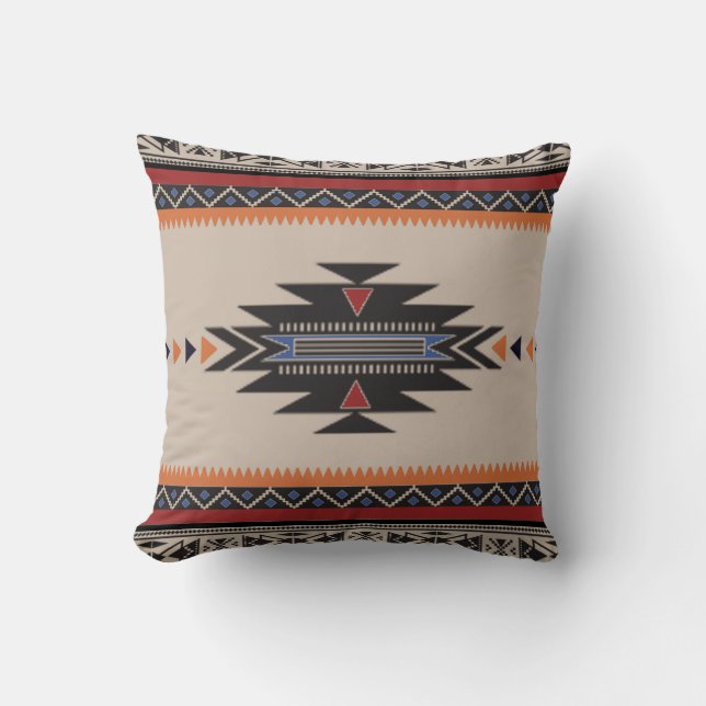 Eclectic Southwest Kussen (Voorkant)
