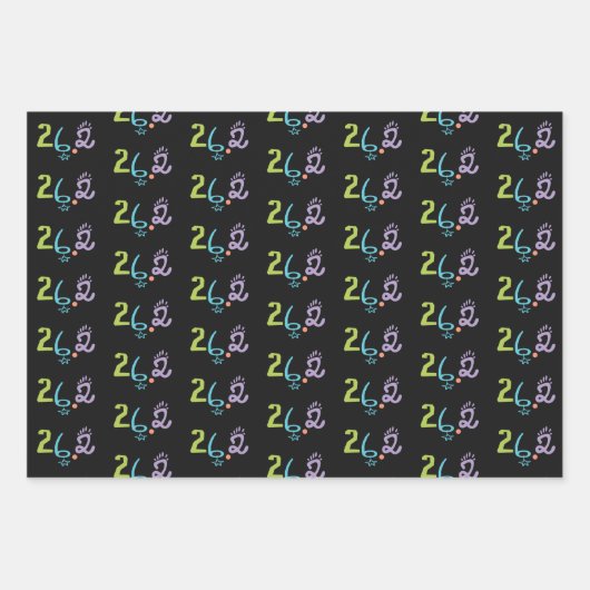 Éclectique 26.2 Papier d'enveloppement à thème du (Devant)